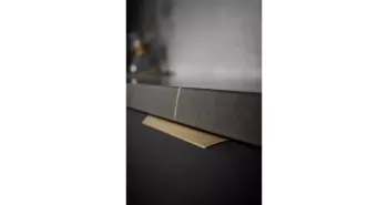 Furnipart Fogantyú  BLAZE 2   80-160mm alu, csiszolt arany 2.Kép