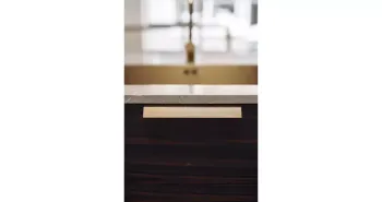 Furnipart Fogantyú  BLAZE 2   80-160mm alu, csiszolt arany 3.Kép