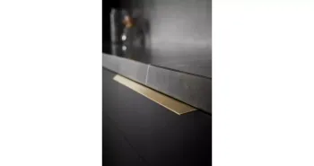 Furnipart Fogantyú  BLAZE 2  160-320mm alu, csiszolt arany 4.Kép