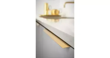 Furnipart Fogantyú  BLAZE 2  160-320mm alu, csiszolt arany 2.Kép
