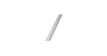 Furnipart Fogantyú  CLIFF élbe marható 146mm, alu, szálcsiszolt 1.Kép