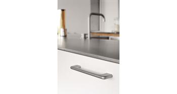 Furnipart Fogantyú  DOPPIA  128-160mm alu, szálcsiszolt 2.Kép