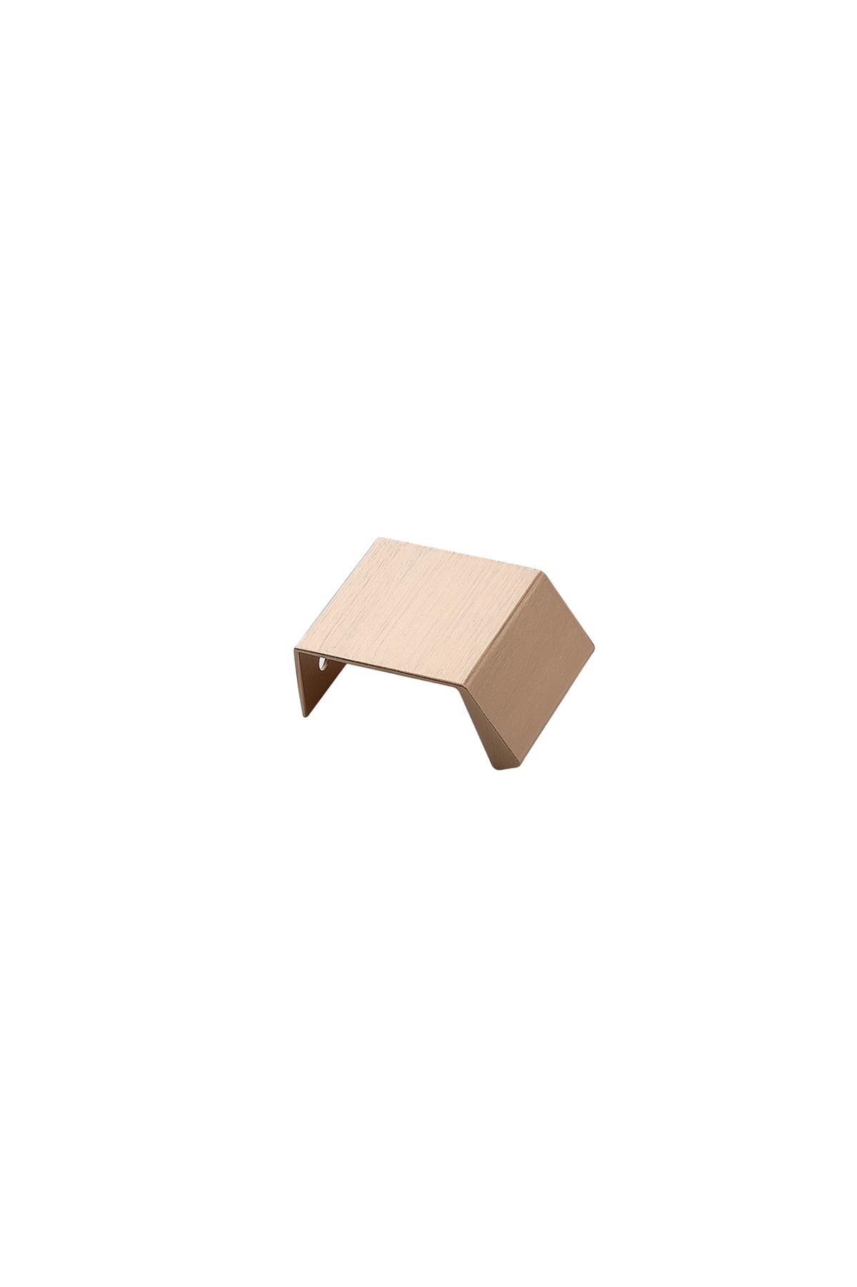 Furnipart Fogantyú  BENCH   20mm, alu csiszolt sárgaréz