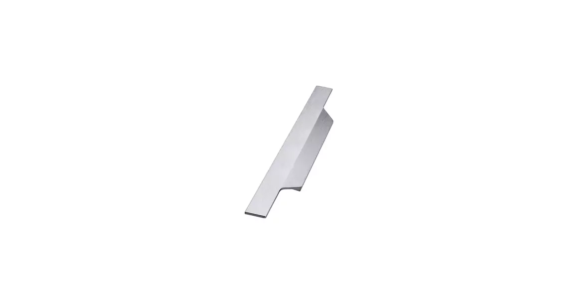 Furnipart Fogantyú  CODA élbe marható 1196mm, alu, szálcsiszolt