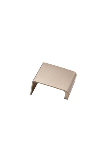 Furnipart Fogantyú  ARTISAN   20mm, alu csiszolt sárgaréz 1.Kép