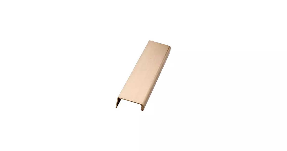 Furnipart Fogantyú  ARTISAN  160mm, alu csiszolt sárgaréz