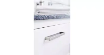 Furnipart Fogantyú  CUBICO  192mm, fém szálcsiszolt 2.Kép