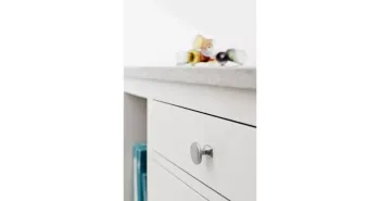 Furnipart Fogantyú  CLASSIC gomb, fém szálcsiszolt 2.Kép