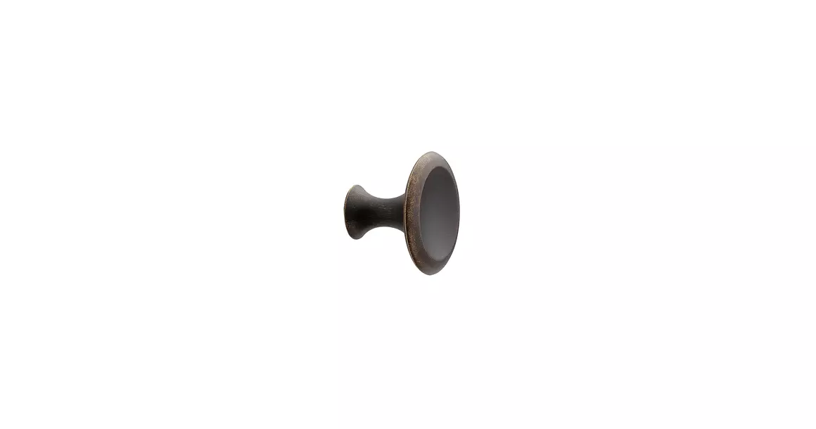 Furnipart Fogantyú  BELL gomb, fém, anti barna