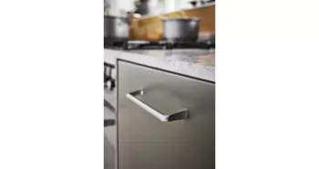 Furnipart Fogantyú  CONCAVE  160mm, fém szálcsiszolt 2.Kép