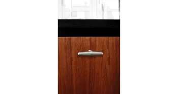 Furnipart Fogantyú  BALANCE gomb, fém szálcsiszolt 2.Kép