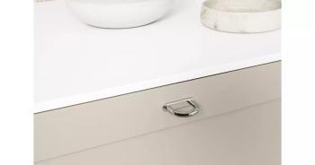 Furnipart Fogantyú  D-LITE   32mm, fém fényes nikkel 2.Kép