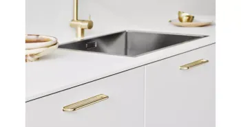 Furnipart Fogantyú  D-LITE  160mm, fém arany 2.Kép