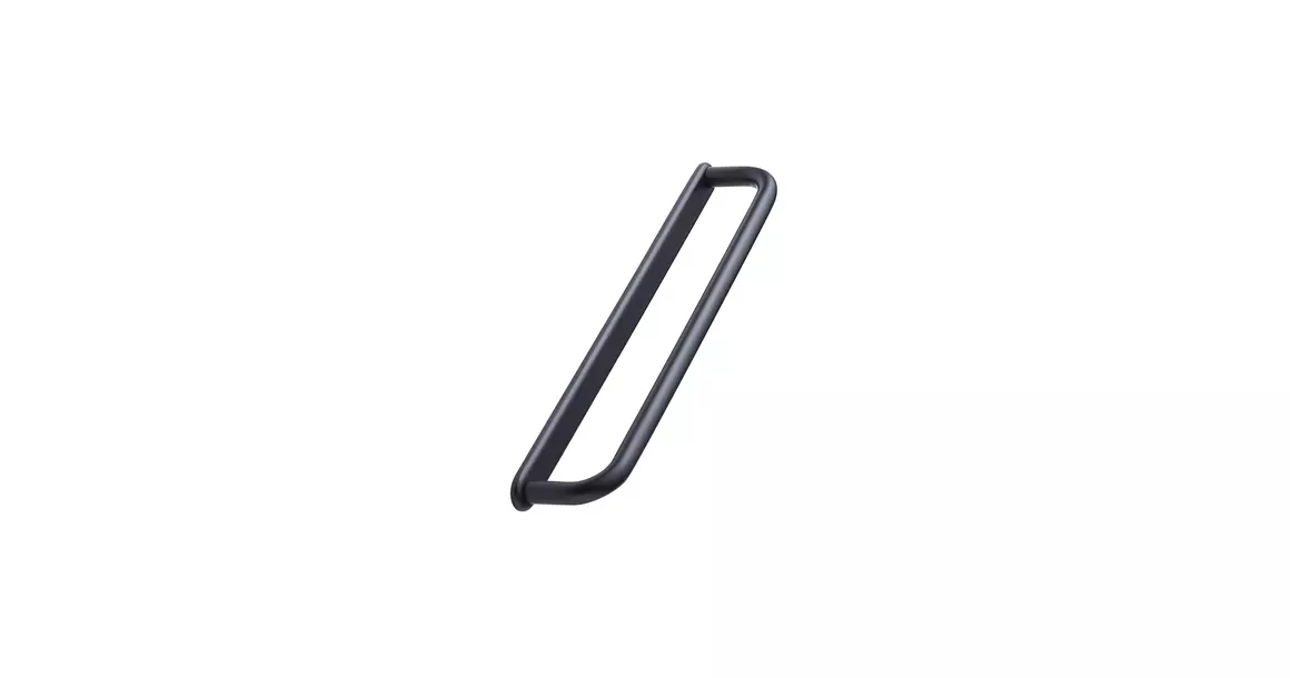 Furnipart Fogantyú  D-LITE  160mm, fém fekete matt