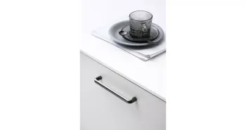 Furnipart Fogantyú  CARVE  160mm, fém csiszolt antracit 2.Kép