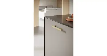 Furnipart Fogantyú  CHATEAU  128mm, fém sötét csiszolt arany 2.Kép