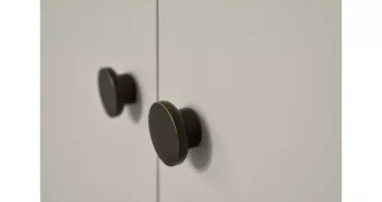 Furnipart Fogantyú  CIRCLE gomb, fém antik barna 2.Kép