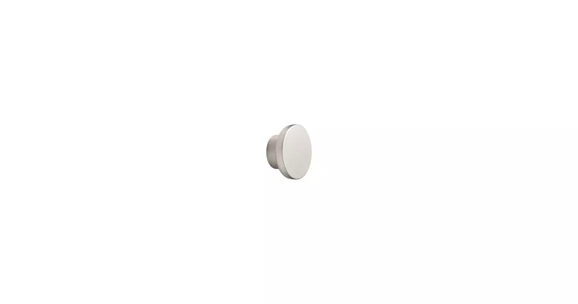 Furnipart Fogantyú  CIRCLE gomb, fém szálcsiszolt