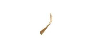 Furnipart Fogantyú  TWIST  224mm, fa lakkozott tölgy 1.Kép