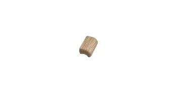 Furnipart Fogantyú  GLOVE   32mm, fa lakkozott tölgy 1.Kép