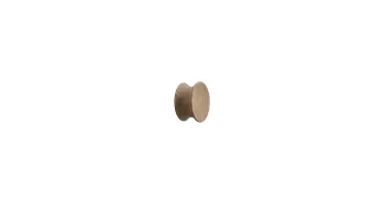 Furnipart Fogantyú  PULLEY gomb, fa lakkozott tölgy 1.Kép