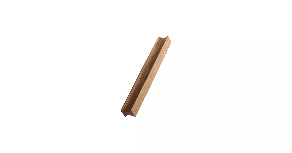 Furnipart Fogantyú  TRACK  160mm, fa lakozott tölgy