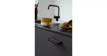 Furnipart Fogantyú  PLANK   96mm, fa fekete tölgy 3.Kép