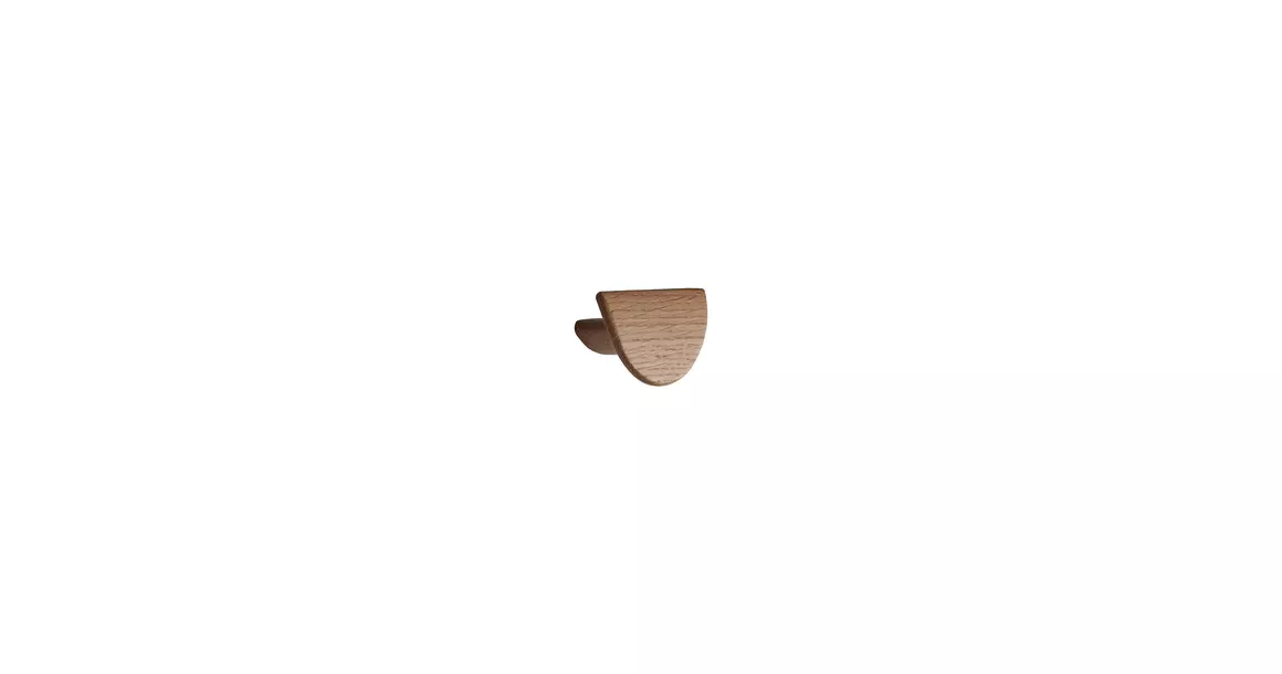 Furnipart Fogantyú  HORUZON   32mm, fa lakkozott tölgy