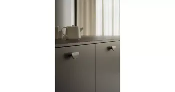 Furnipart Fogantyú  HORUZON   32mm, fa pácolt tölgy 2.Kép