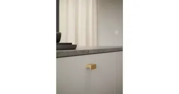 Furnipart Fogantyú  ELAN   32mm, fa lakkozott tölgy 2.Kép