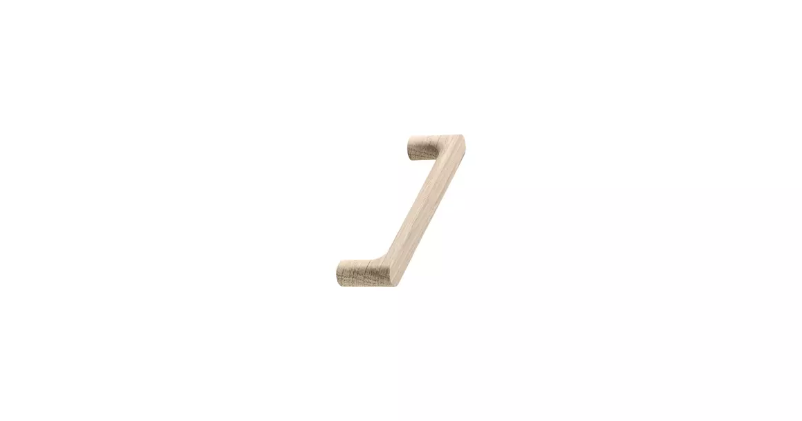 Furnipart Fogantyú  PINTA  128mm, fa natur/kezeletlen tölgy