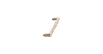 Furnipart Fogantyú  PINTA  128mm, fa natur/kezeletlen tölgy 1.Kép