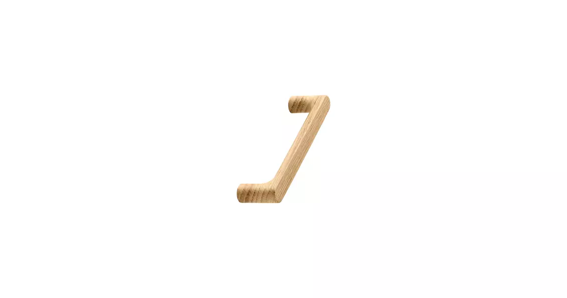 Furnipart Fogantyú  PINTA  192mm, fa lakkozott tölgy