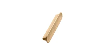 Furnipart Fogantyú  TUBA  128mm, fa lakkozott tölgy 1.Kép