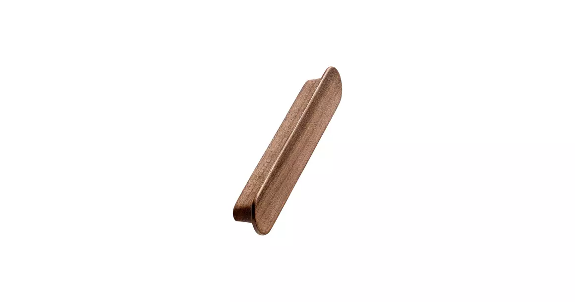 Furnipart Fogantyú  TUBA  128mm, fa lakkozott dió