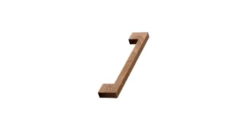 Furnipart Fogantyú  URBAN  224mm, fa lakkozott dió 1.Kép