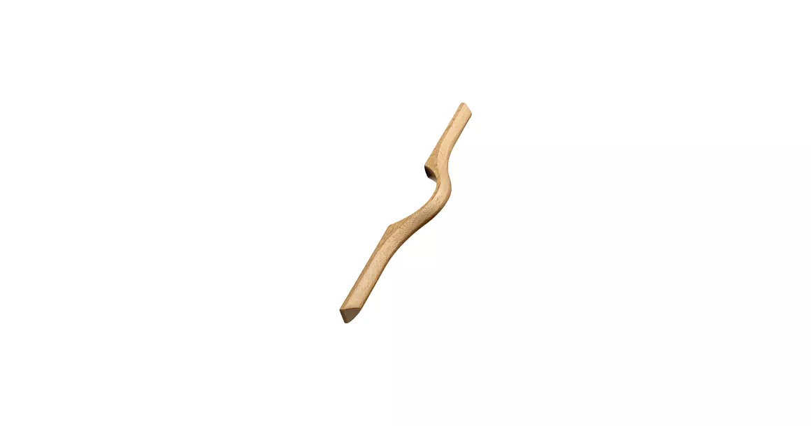 Furnipart Fogantyú  EROS  192mm, fa lakkozott tölgy