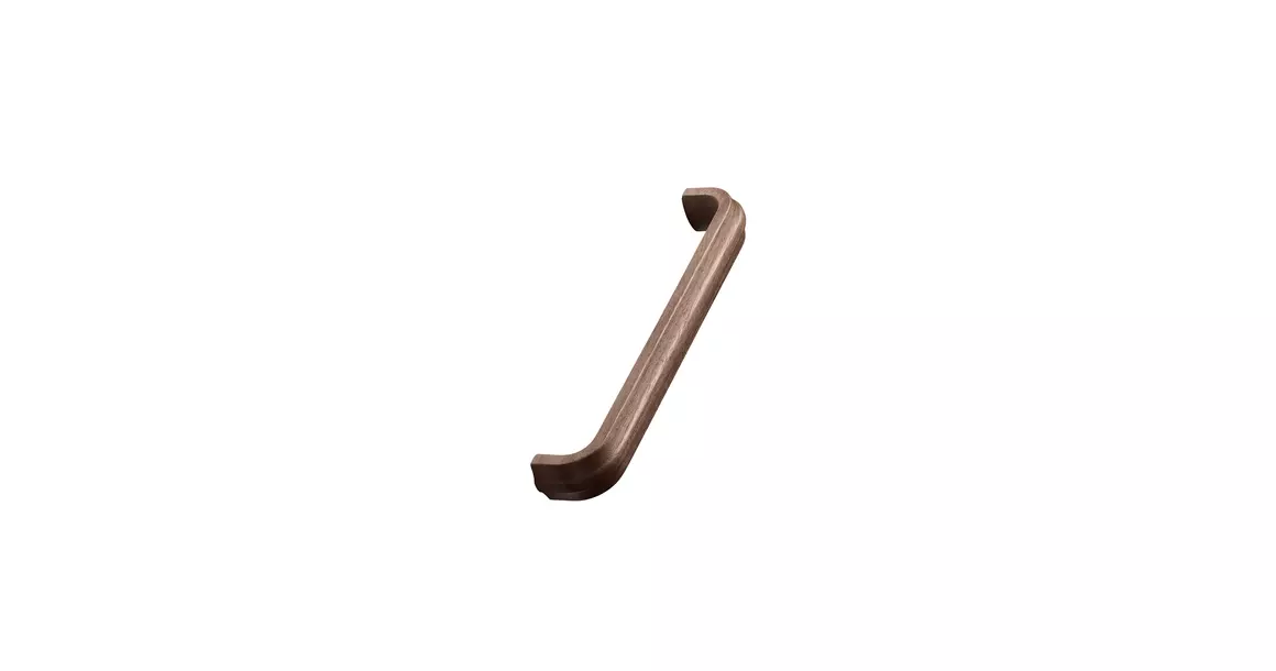 Furnipart Fogantyú  DUONA  160mm, fa lakkozott dió