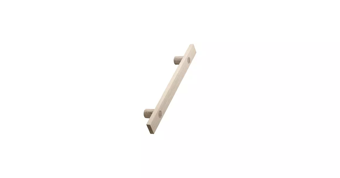 Furnipart Fogantyú  LONGA  160mm, fa natur/kezeletlen tölgy