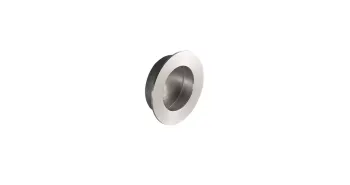Furnipart Fogantyú  ROUND süllyesztett 50mm, acél, selyemfényű acél 1.Kép
