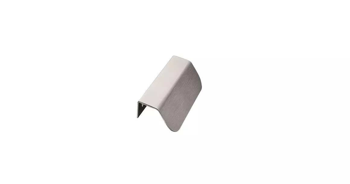 Furnipart Fogantyú  PLINTH   96mm, acél selyemfényű acél