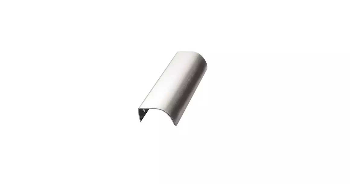 Furnipart Fogantyú  PLINTH  128mm, acél selyemfényű acél