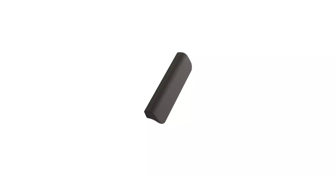 Furnipart Fogantyú  FALL  128mm, alu csiszolt fekete