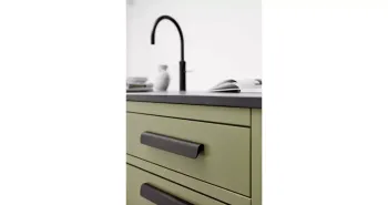 Furnipart Fogantyú  FALL  128mm, alu antik bronz 2.Kép