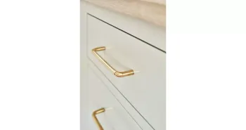 Furnipart Fogantyú  TUBULAR   96mm sárgréz, polírozott sárgaréz 2.Kép