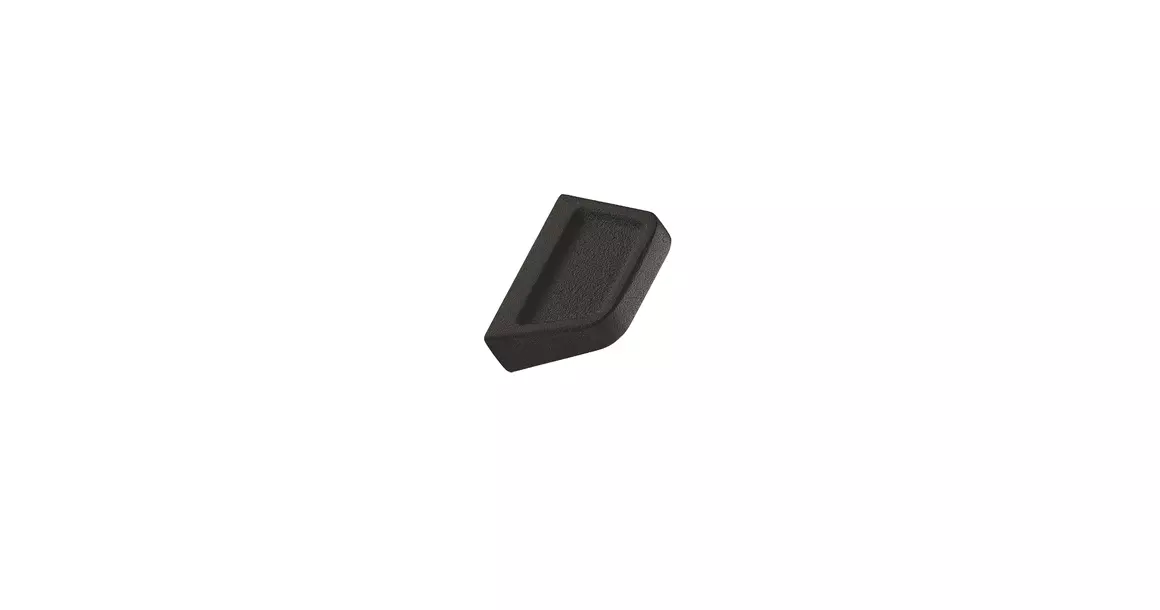 Furnipart Fogantyú  PAGODA   32mm, öntöt vas, fekete