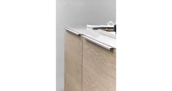 Furnipart Fogantyú  TRIM élbe marható 295mm, alumínium, szálcsiszolt 2.Kép
