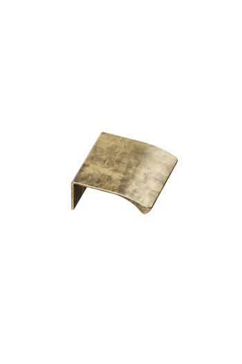 Furnipart Fogantyú  EDGE Straight   20mm alu, antik sárgaréz 1.Kép