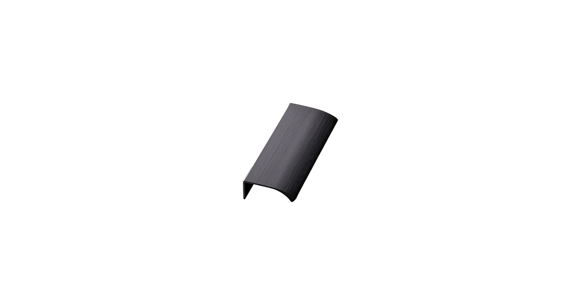 Furnipart Fogantyú  EDGE Straight   60mm alu, csiszolt matt fekete