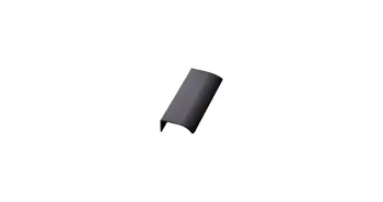 Furnipart Fogantyú  EDGE Straight   60mm alu, csiszolt matt fekete 1.Kép
